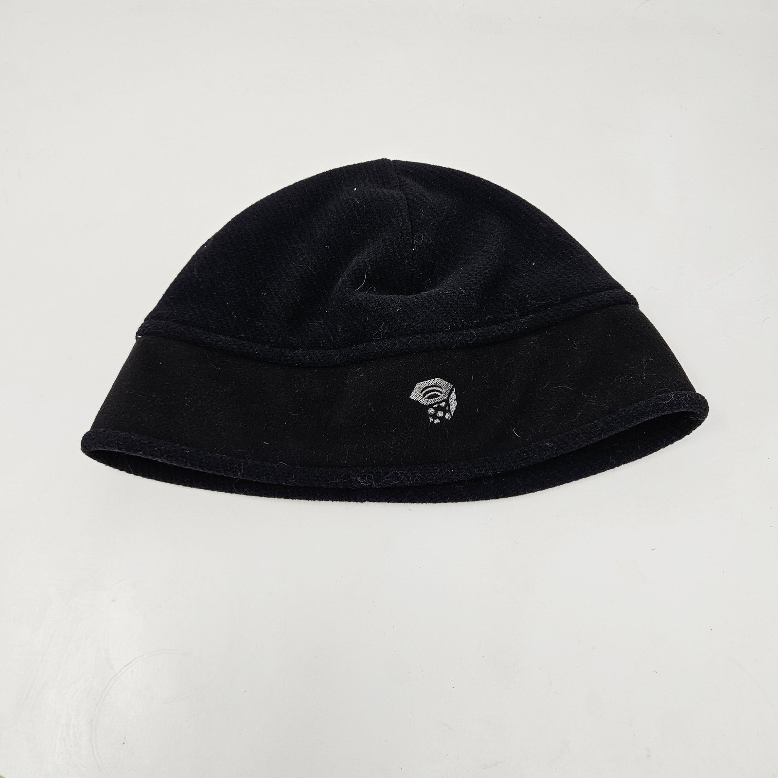 Mountain Hardwear Hat Beanie Fitted Mens L Black Polartec Fleece Thermal Outdoor