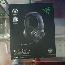 Razer Kraken V3 X Gaming Headset: 7.1 Surround Sound - Triforce 40mm Drivers