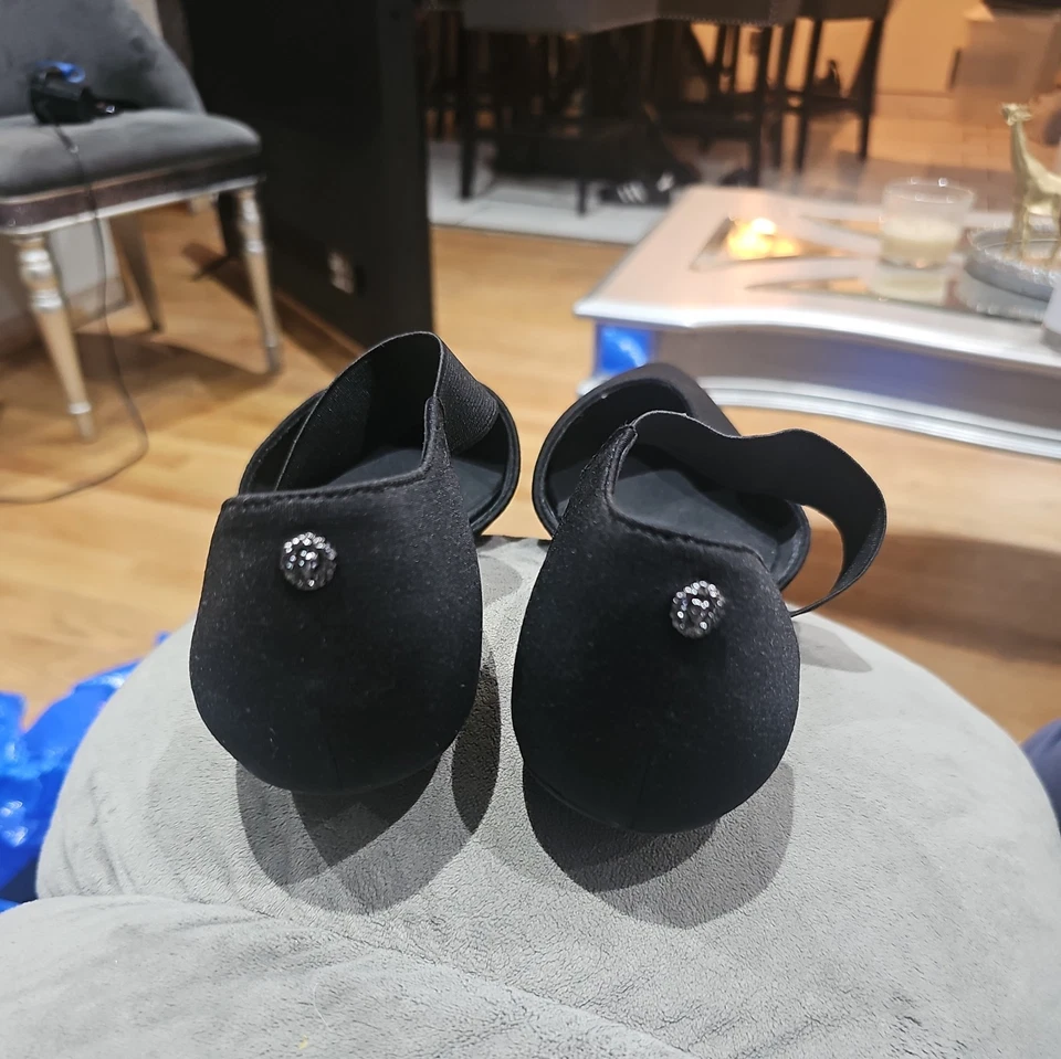 Zapatos Mary Janes Anne Klein para mujer Orsolo negros 7,5 medianos (B,M) BHFO 3170 Foto 4 de 4