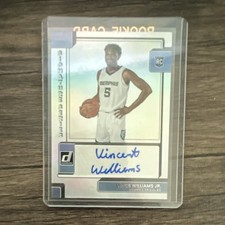 2022-23 Panini Donruss Vince Williams Jr. Rookie Auto #SS-VMJ Grizzlies