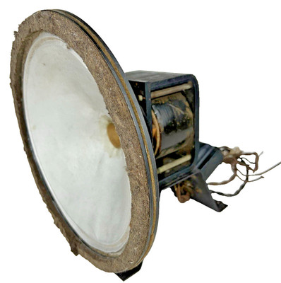Vintage 1930's Radio Loudspeaker Tube Era Field Coil Speaker Hi-Fi Audio 1T23207