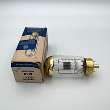 GE Projection Lamp Bulb DFW for Movie Projector 500W 115-120V