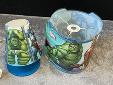 Disney Marvel Avengers lamp and celing light shade set