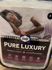 Sealy Sterling Collection Pure Luxury Mattress Pad Full Size