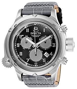 Invicta Russian Diver 26456 Quarz Chronograph schwarzes Zifferblatt...