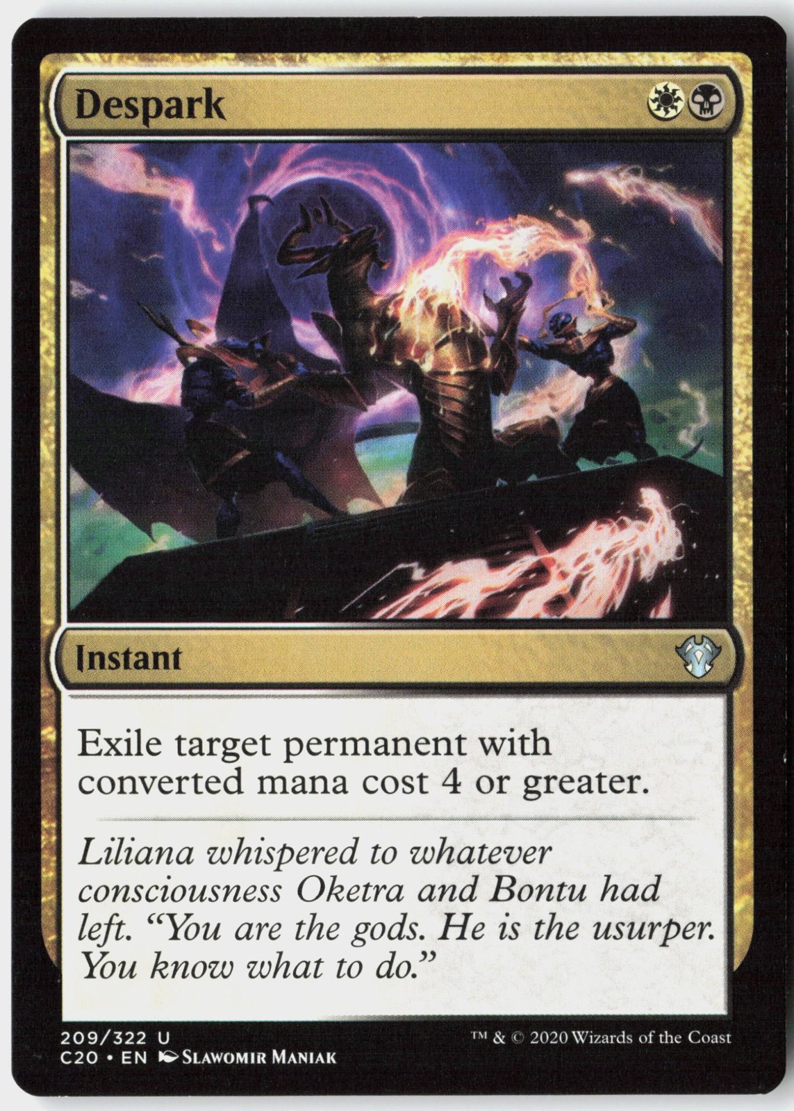 Magic - Despark Commander 2020 [C20 - 209] NM Uncommon