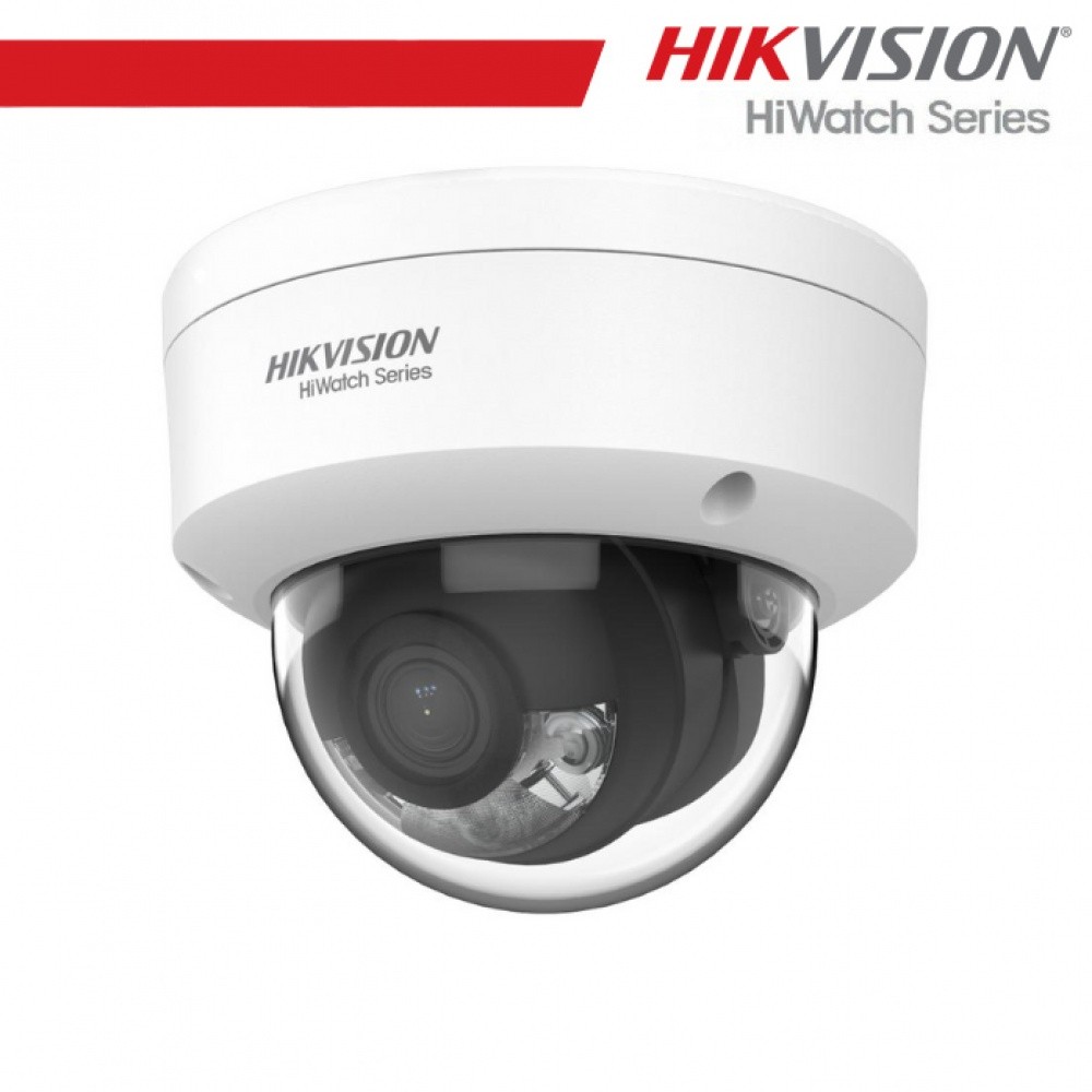Dome IP HiWatch Hikvision 4MP ColorVu: Protezione Business h24