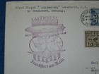 Hindenburg First Flight Cove Lakehurst NJ-Frankfurt 5/11/36 with unknown insert — photo 3