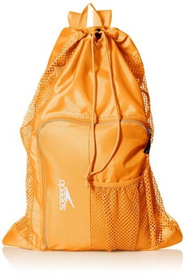 Speedo Unisex-Adult Deluxe Ventilator Mesh One Size, Bright Marigold