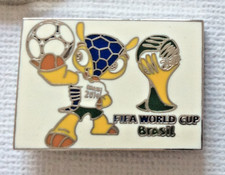 World Cup Brasil 2014 Logo & Mascot Badge