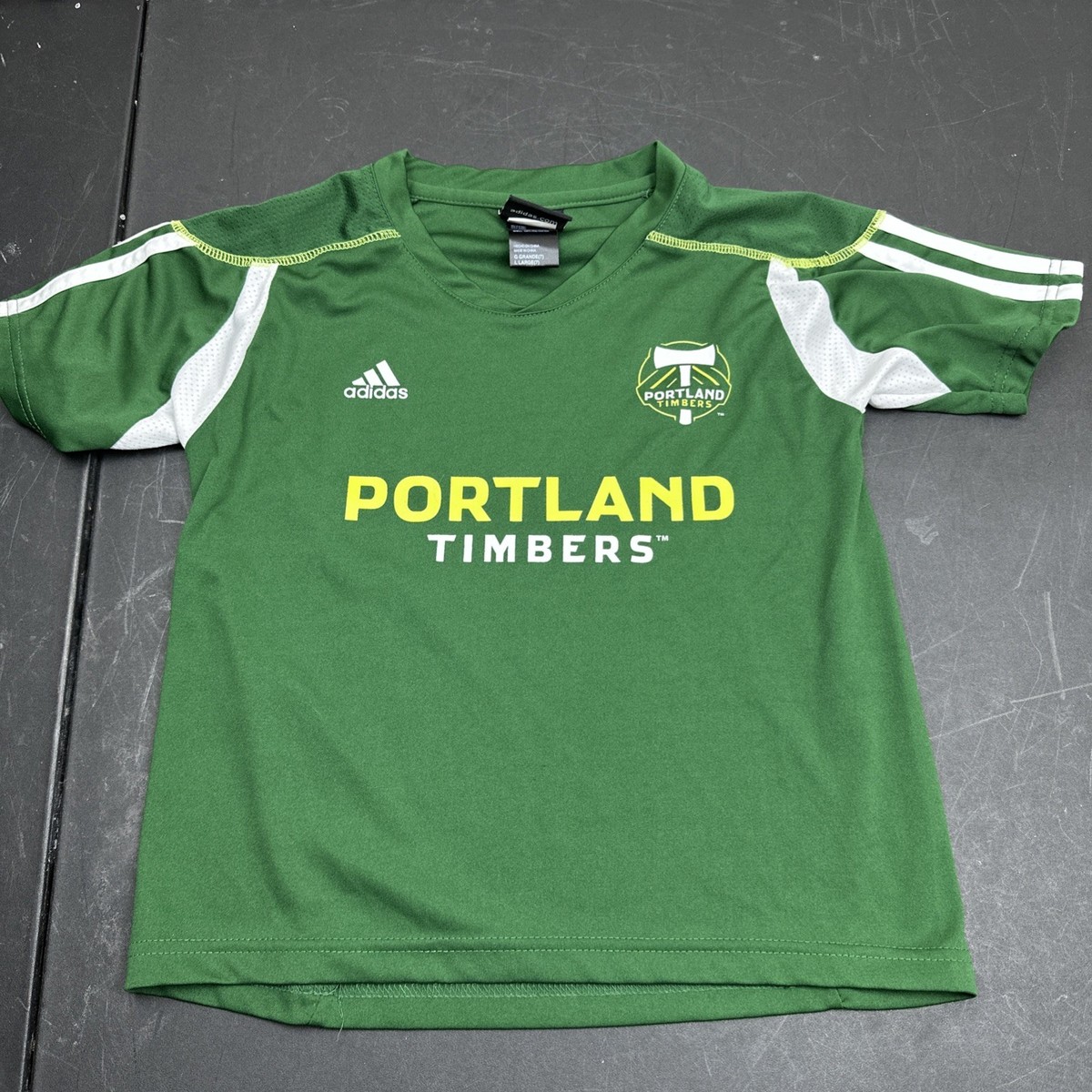 Adidas Portland Timbers Green Soccer Jersey MLS PDX Kit Home Away