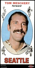 1969 Topps #19 Tom Meschery Supersonics St. Mary's 6 - EX/MT