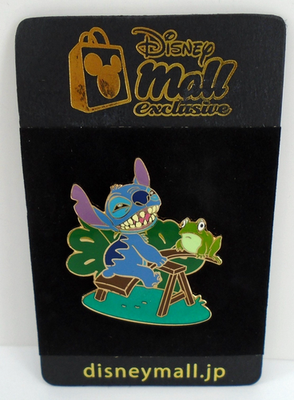 Japan Disney Mall Stitch and Frog Seesaw Pin LE 300 | eBay