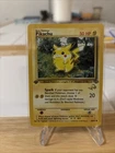 Pokemon TCG Jungle Duelist Pikachu Gold W Stamp 60/64 1st Edition WOTC Promo Lp