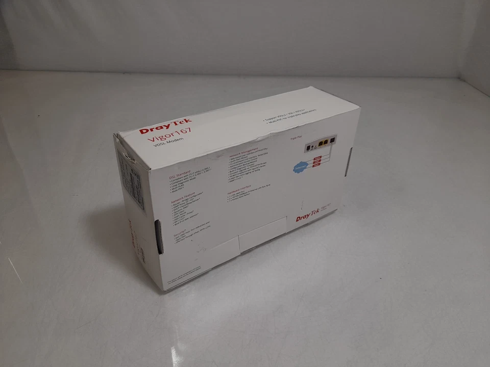 DrayTek Vigor 167 ADSL2+/VDSL2 Modem - Image 3 of 4