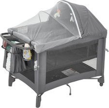 5 in 1 Baby Bassinet,Bedside Crib Sleeper,One-Push Setup Pack and Play,Diaper Ch