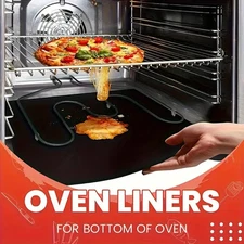 1 Reusable Non-Stick Oven Mat - 12.9“ x 15.7” Baking Sheet for Electric and Gas