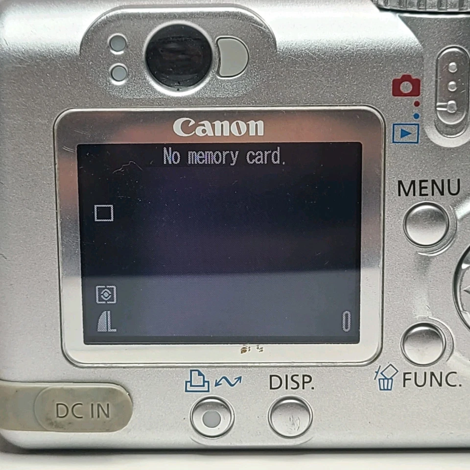 Canon Digital Camera PowerShot A75 3.2MP Silver Tested - Image 4 of 4