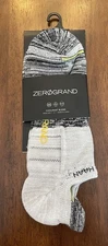 Cole Haan Zerogrand Performance Cushion No Show Coolmax Blend Socks Sz 7-12