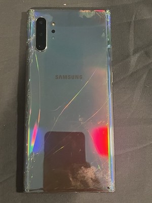 Samsung Galaxy Note10+ Aura Glow Smartphone with Multiple Rear Cameras