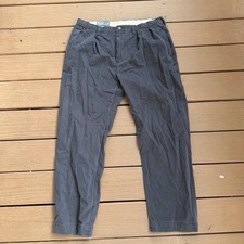 Polo Ralph Lauren Men's 36x30 Classic Fit Chino Pants Blue Cotton Red Pony