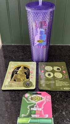 WICKED Diamond Tumbler, Lip Balm & Face Mask gift