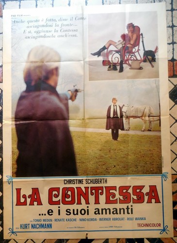 ORIGINAL ITALIAN MOVIE POSTER Josephine Mutzenbacher EROTIC SCHUBERT NACHMANN - Picture 2 of 3