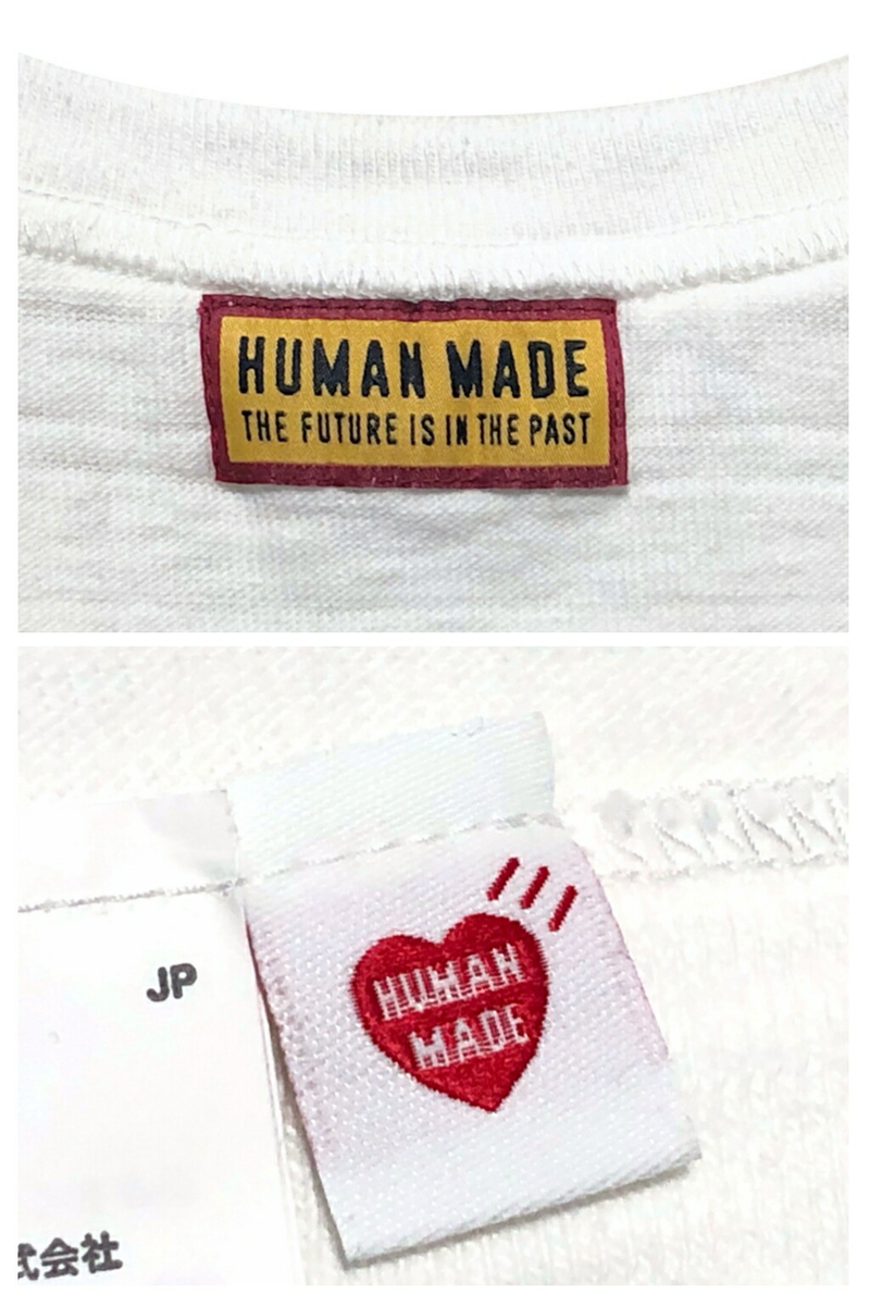 HUMAN MADE WZRD Tシャツ ホワイト L Human Made x VERDY T-Shirt XX29TE002 Vick White Cotton L
