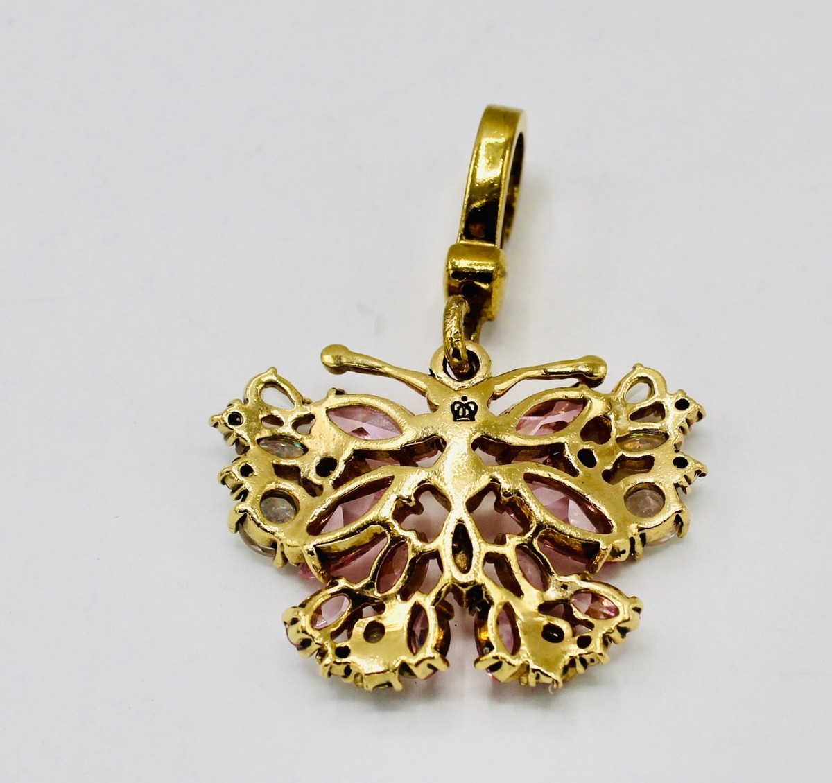 レア Y2K♡Juicy Couture♡バタフライ 蝶 ゴールド ブレスレット Juicy Couture Crystal Butterfly Charm Gold Tone | eBay