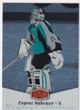 2006-07 FLEER FLAIR SHOWCASE EVGENI NABOKOV PRESS LEVEL LEGACY COLLECTION /100