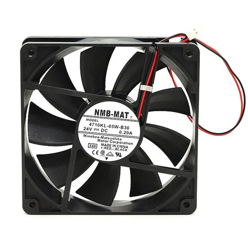 1X inverter cooling fan 4710KL-05W-B30 24V 0.2A 12CM 12025 - Afbeelding 2 van 6