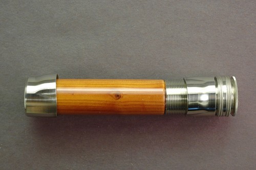 FLY ROD REEL SEAT Yew 10856 Screwlock Nickel Silver 0.375" bore - Picture 3 of 8
