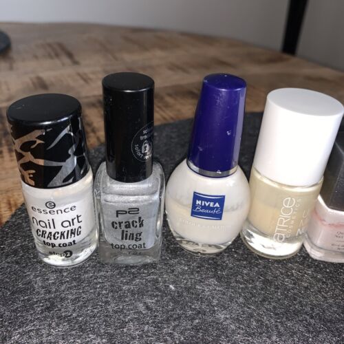 15 x nagellack Weiß Helle Töne Nude crackling Perlmut glitzer catrice nivea p2 - Bild 2 von 6