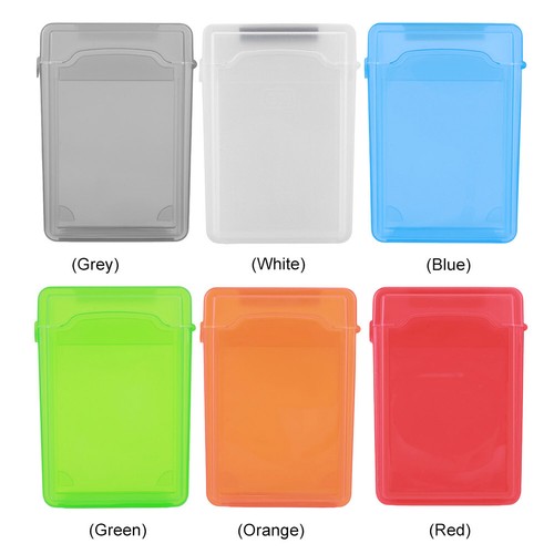 3.5 Inch IDE SATA HDD Hard Drive Disk Storage Box Plastic HDD Caddy Case(Green) - Photo 5/12