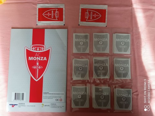 Esselunga calcio Monza 2021/22 set completo 1/150 + 2 bustine + album vuoto - Foto 2 di 2