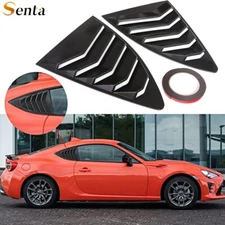 Carbon Fiber Window Side Louver Cover For Toyota 86 Scion FR-S Subaru BRZ USA