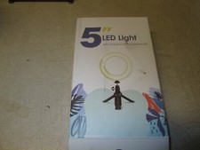 UBeesize 5" LED Ring Light - 5 Light Mode  10 Levels Brightness
