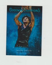 Jalen Green 2021 Goodwin Champions Platinum Cosmic # 28/99