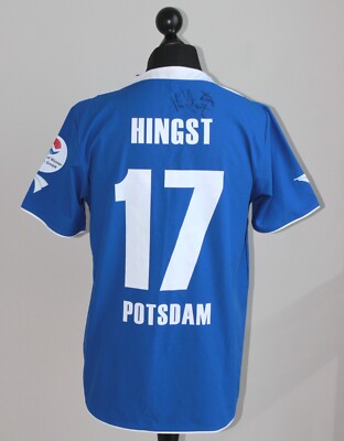FFC Turbine Potsdam Germany Home signed Fußball Trikot #17 Hingst Jako Gr. M/L