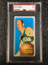 1970 Topps Basketball #32 Toby Kimball PSA 7