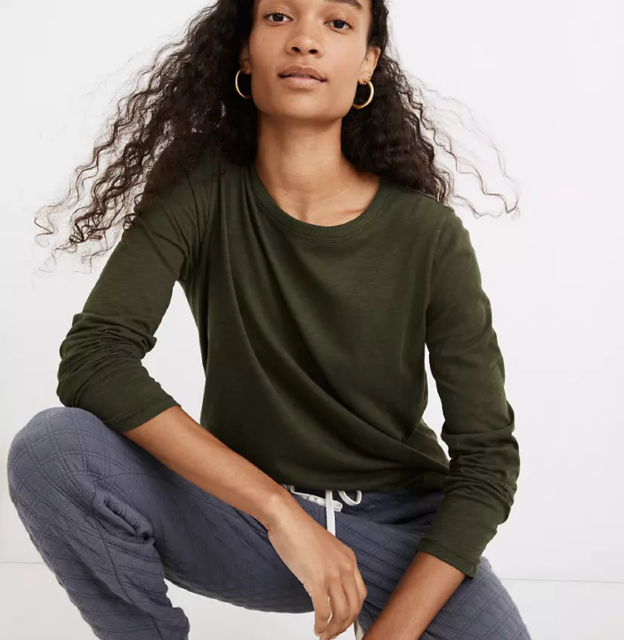 (取寄) メイドウェル レディース ラグラン クルー ネック ティー ヘビー ウェイト Madewell women Raglan Crew Neck 取寄) メイドウェル レディース ラグラン クルー ネック ティー