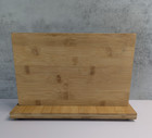 Magnetic Bamboo Wood Double Sided Kitchen Knife Holder 11x7