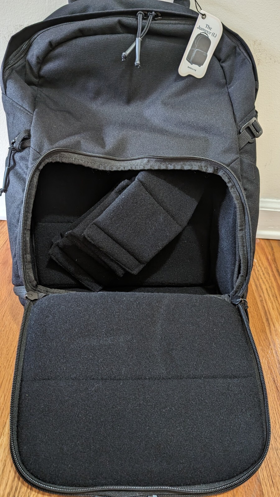 Brevite Jumper Camera Backpack Black 22L Large eBay