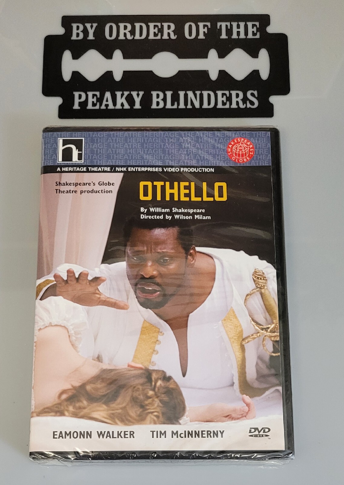 OTHELLO DVD 💿 SHAKESPEARE'S GLOBE THEATRE PRODUCTION