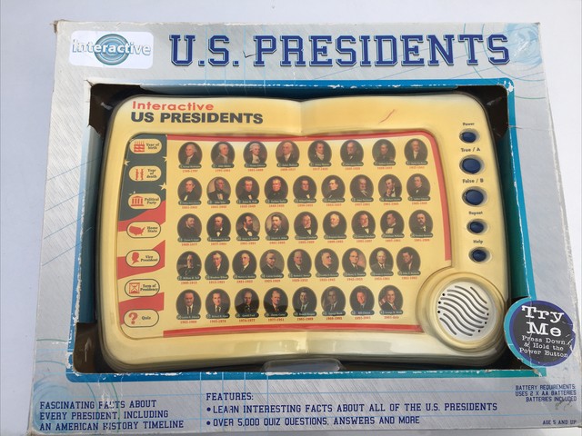 interactive us presidents toy