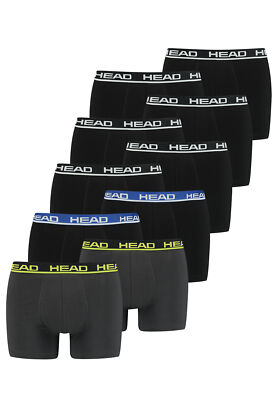 Head Herren Basic Boxer Pant Shorts Unterwäsche Unterhose 10 er Pack 