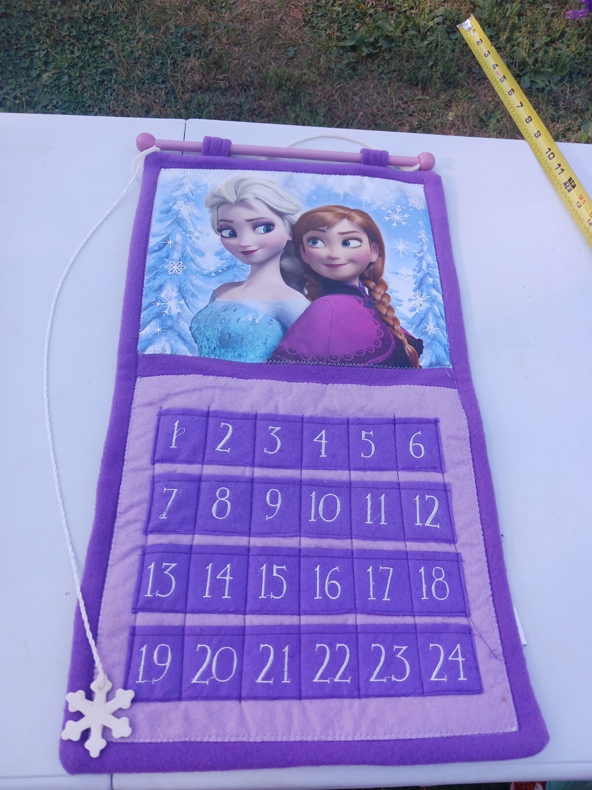 Disney Frozen Elsa and Anna Purple Advent Calendar Christmas Countdown ...