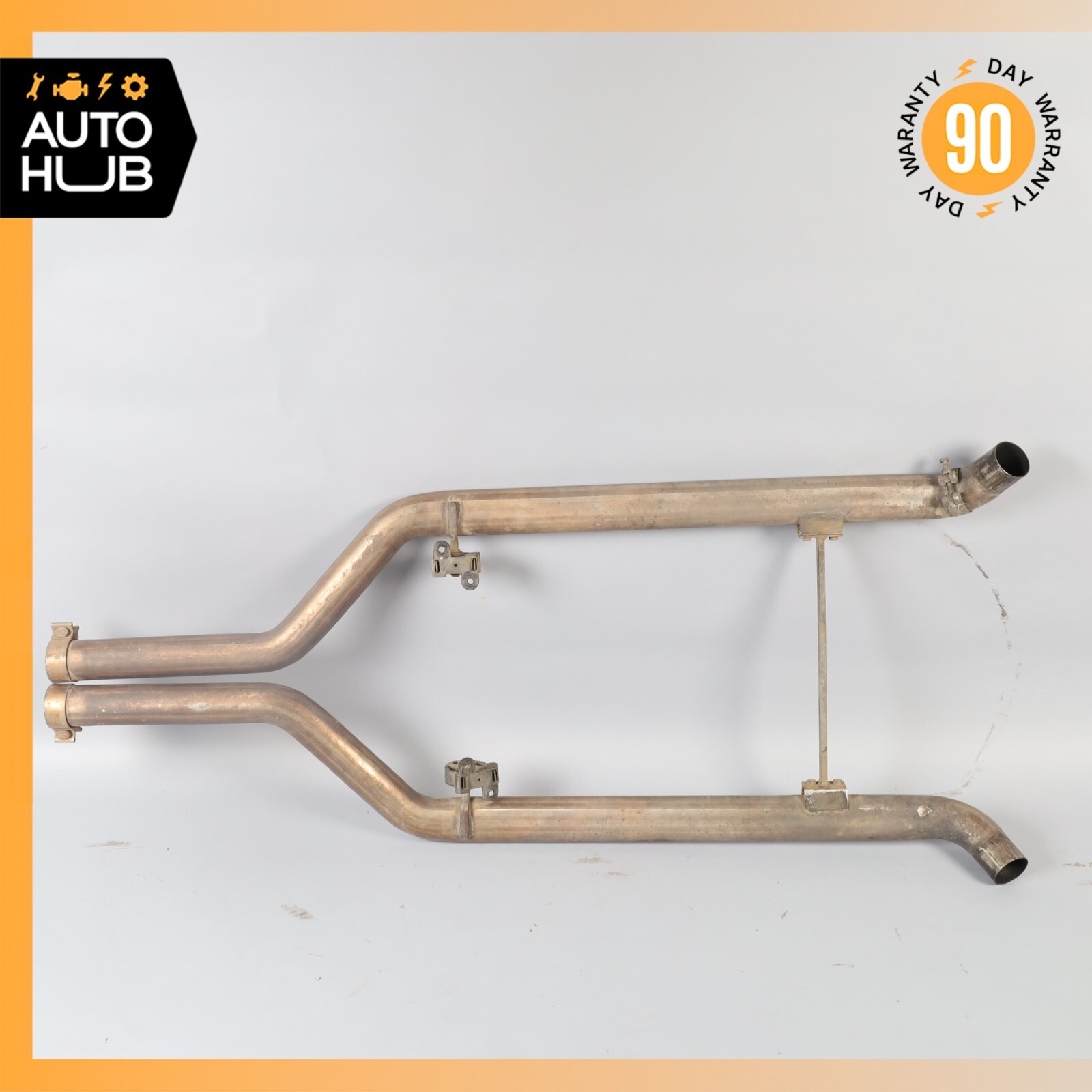 02-07 Maserati Coupe 4200 GT M138 4.2L Exhaust Pipes Left & Right Side Set OEM