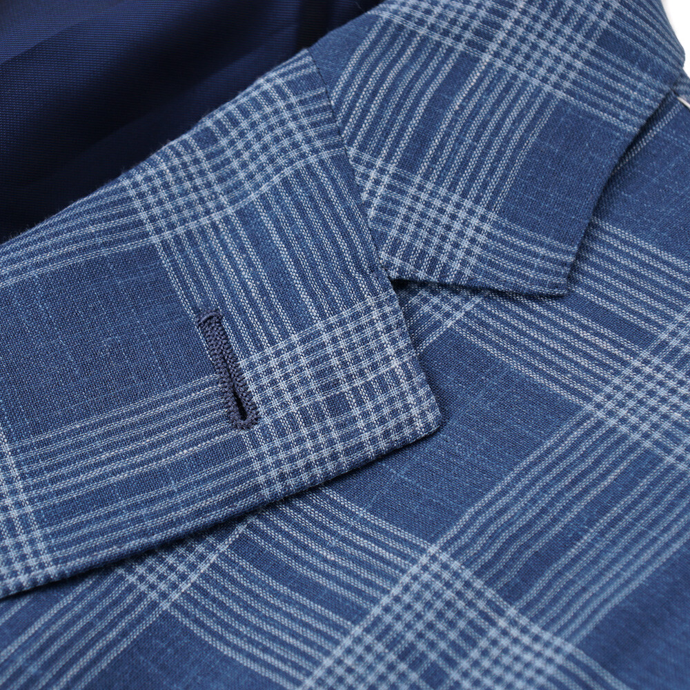 80/20クロス Ermenegildo Zegna シルク トラックジャケット 紺M*AC204