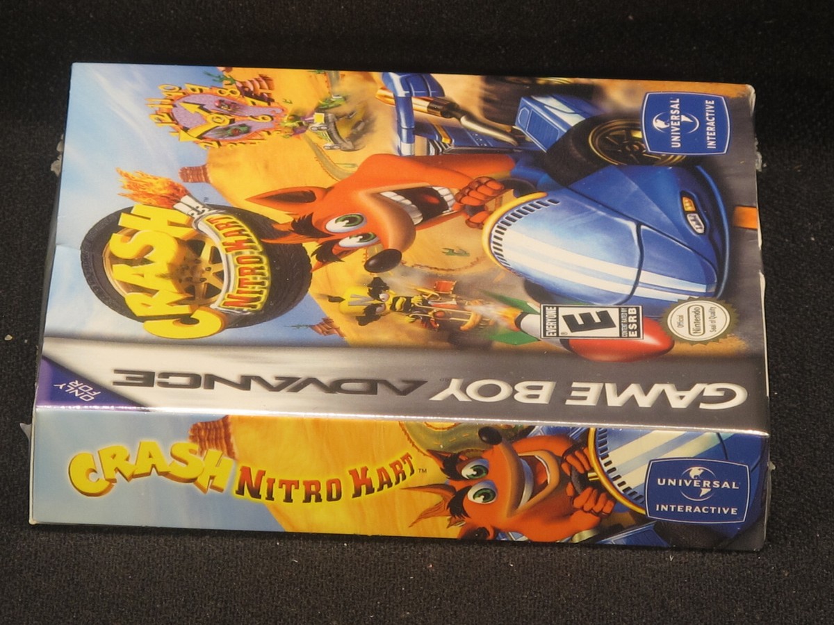 Nintendo Game Boy Advance Crash Nitro Kart NIB Factory Sealed | eBay
